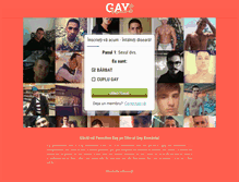 Tablet Screenshot of gayromania.net