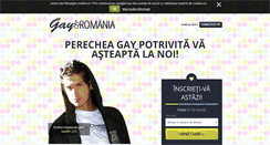 Desktop Screenshot of gayromania.org